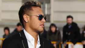 Neymar en una imagen de archivo entrando en los juzgados / EFE