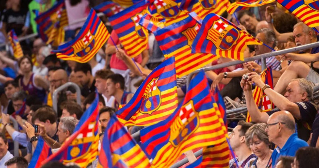 Aficionados del Barça en el Camp Nou / FCB