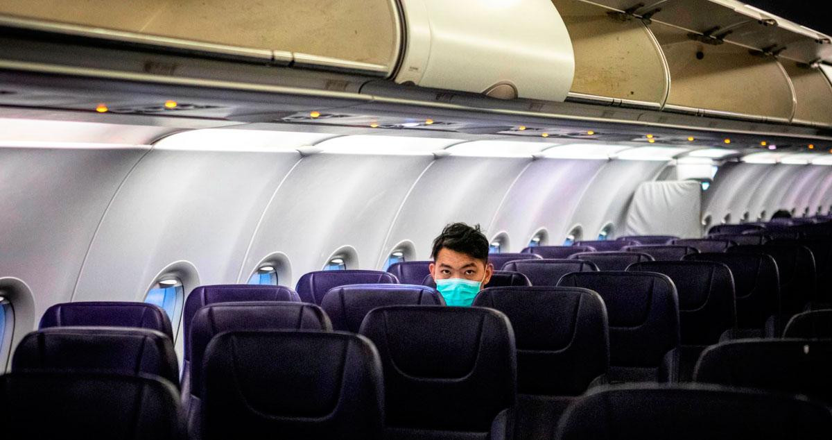 Imagen de un pasajeros de Air China / EFE