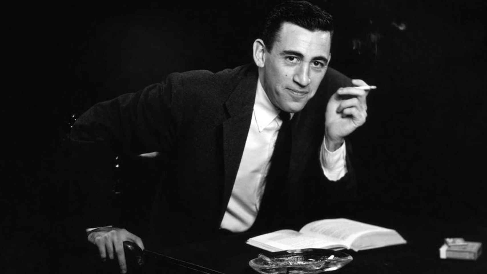 El escritor J.D. Salinger en una de sus escasísimas fotos