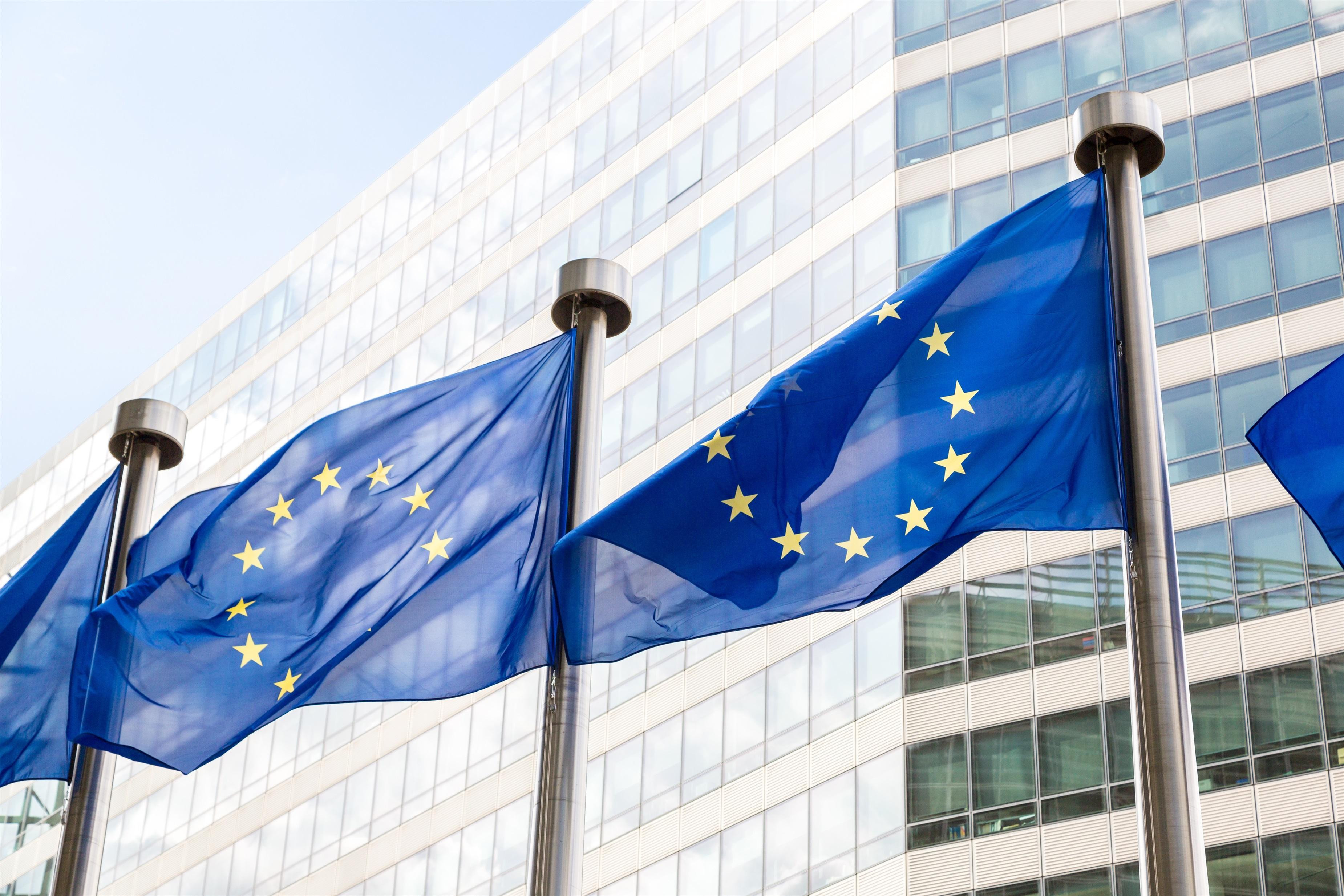 Banderas de la UE, el organismo encargado de conceder los fondos Next Generation / EP