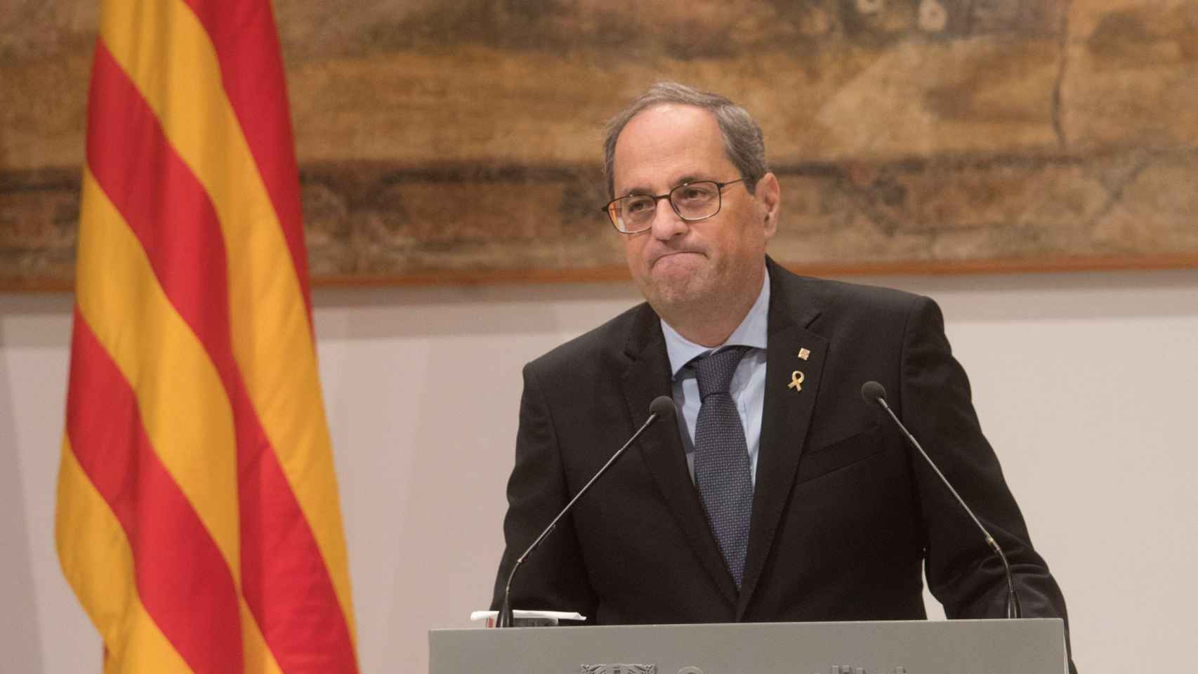 Quim Torra, presidente de la Generalitat / EFE