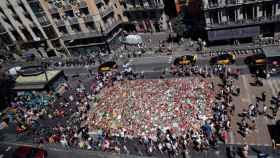 Acto de homenaje a las víctimas de los atentados del 17A en Barcelona / CG