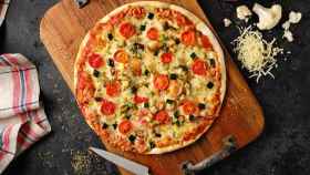 Imagen promocional de una pizza de la empresa española Coliflow, que ha celebrado recientemente su primer aniversario / SERVIMEDIA
