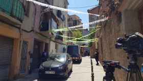 Calle de Manresa en la que se produjo la violación múltiple / EUROPA PRESS
