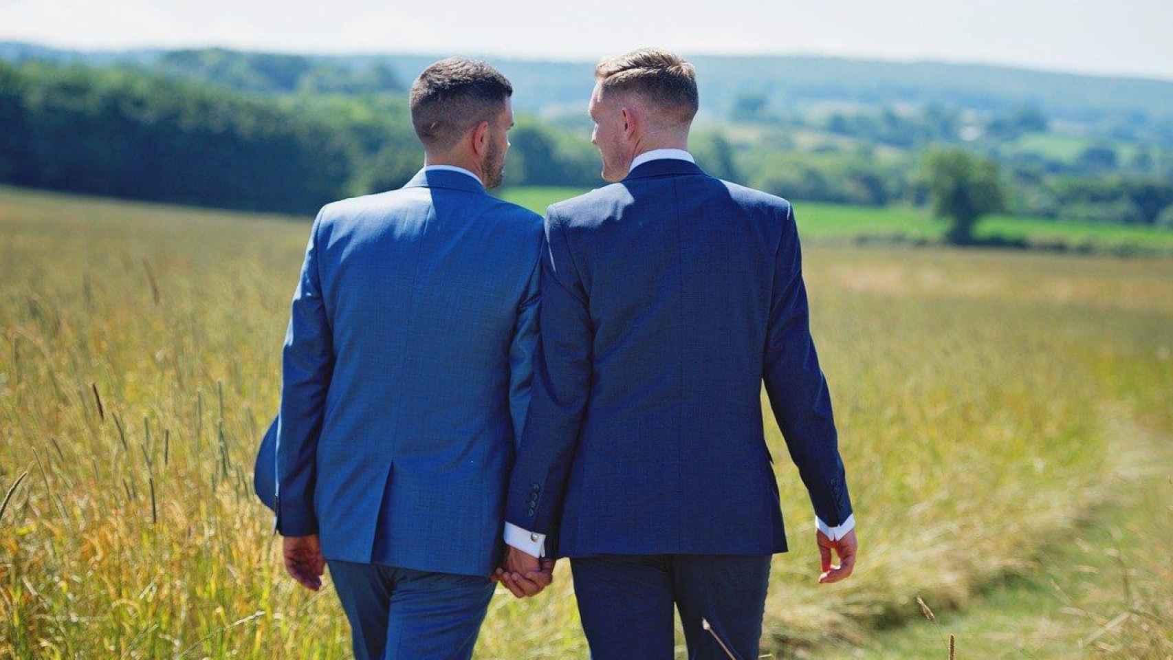 Una pareja de hombres gays / PIXABAY