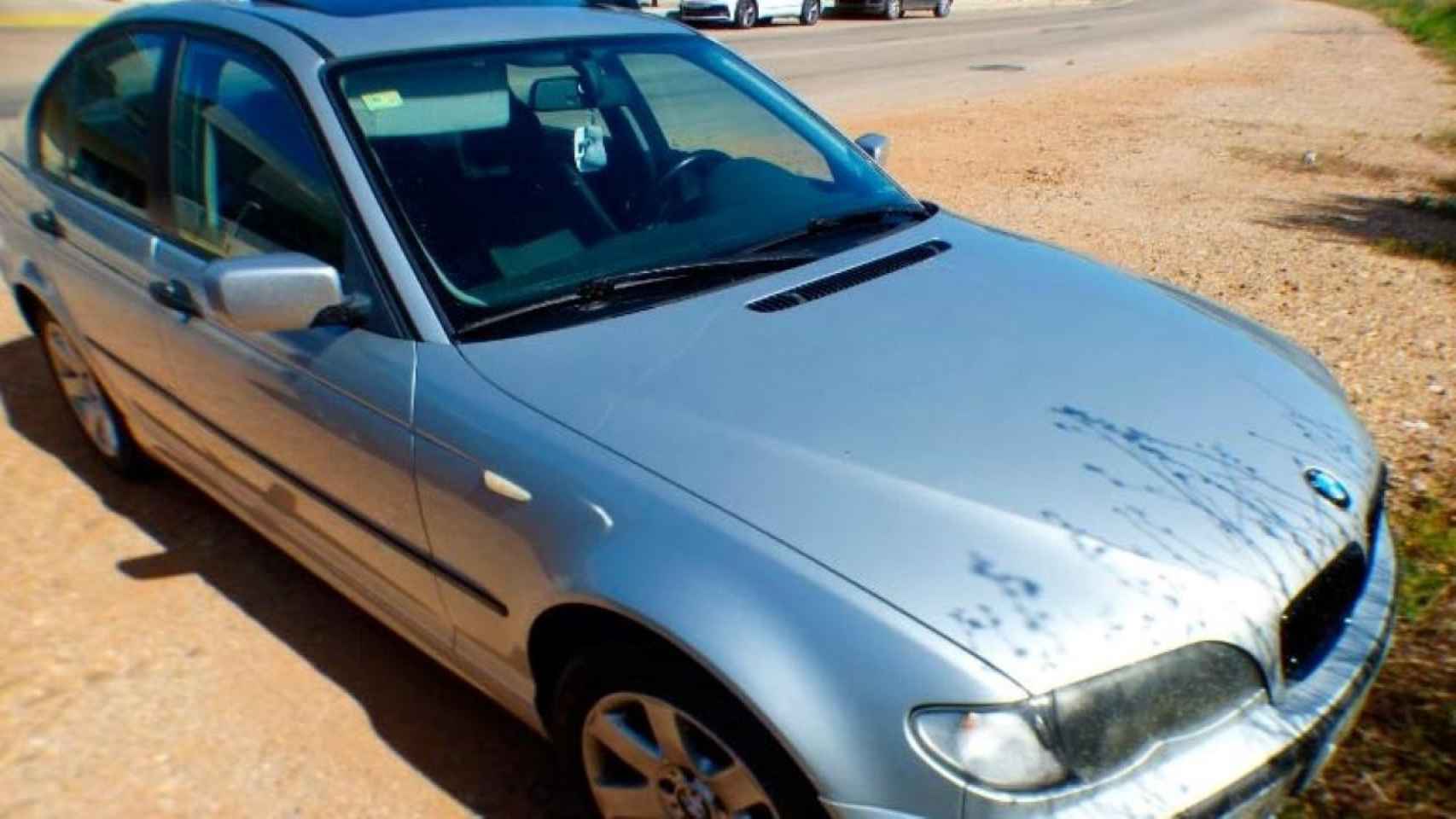 El coche del conductor temerario detenido en Camarles por los Mossos d'Esquadra / MOSSOS
