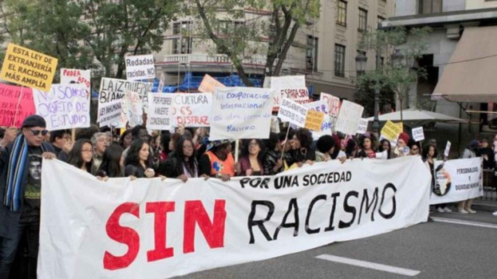 Manifestación contra el racismo / EFE
