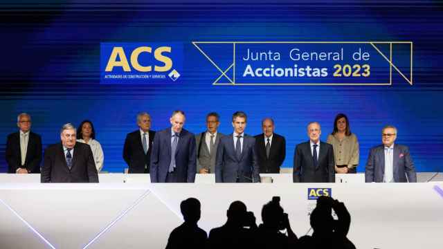Imagen de la junta de accionistas de ACS de 2023, celebrada la pasada semana / EP