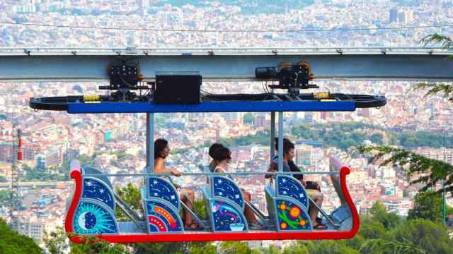 Imagen de una atracción del Tibidabo, parque de atracciones / Tibidabo