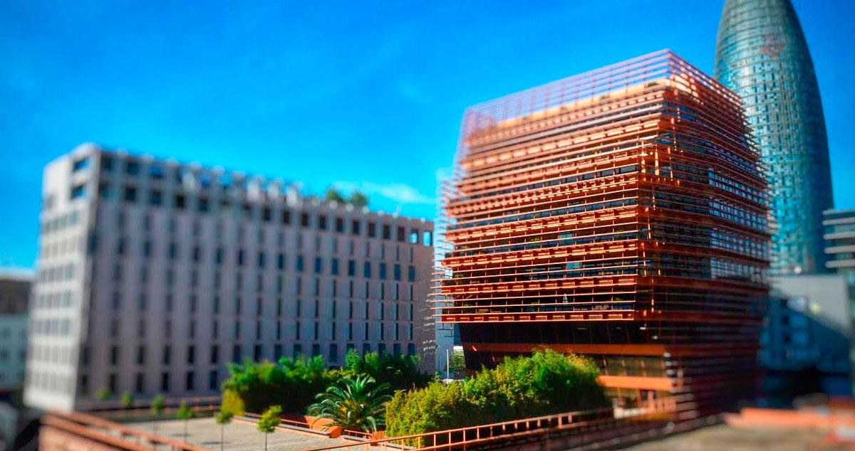 Imagen del edificio de la CNMC en Barcelona, sede de la Casa Asia / CAB