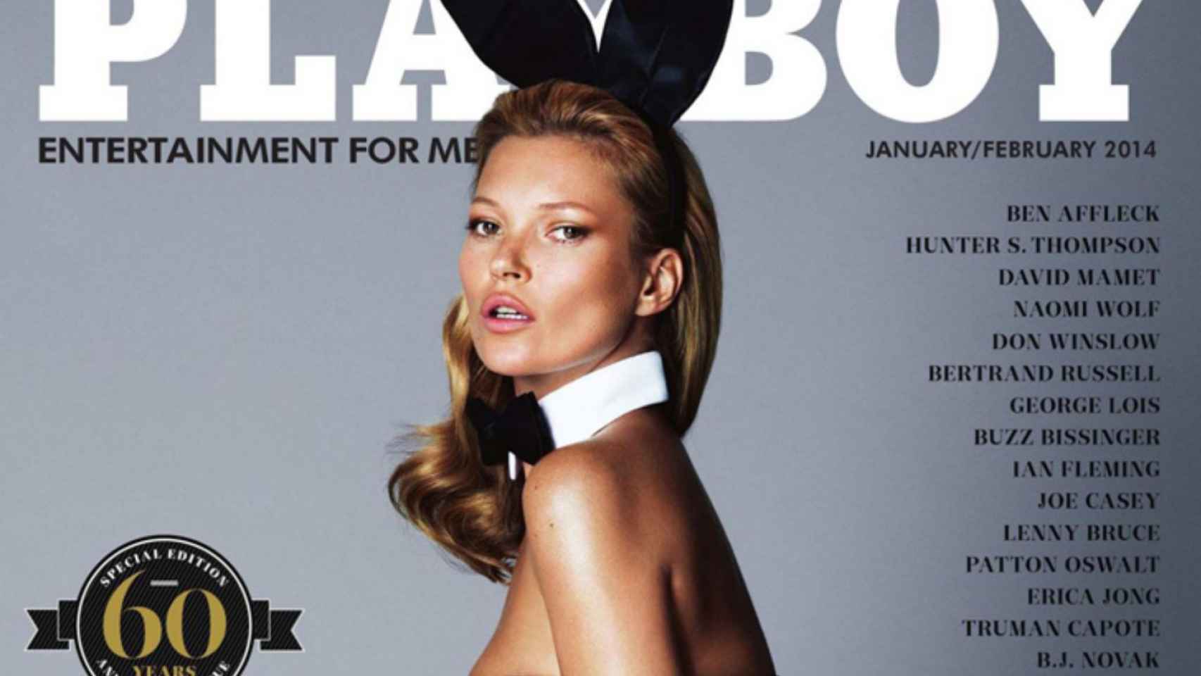 Kate Moss en la portada de Playboy / PLAYBOY