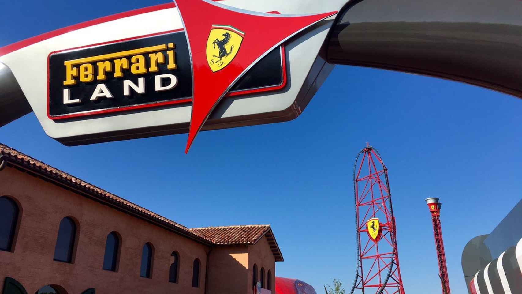Imagen de Ferrari Land en el momento de su inauguración en Port Aventura World / CG