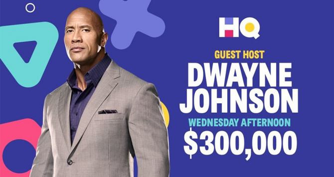 Dwayne ‘The Rock’ Johnson, presentador por un día de HQ / HQ