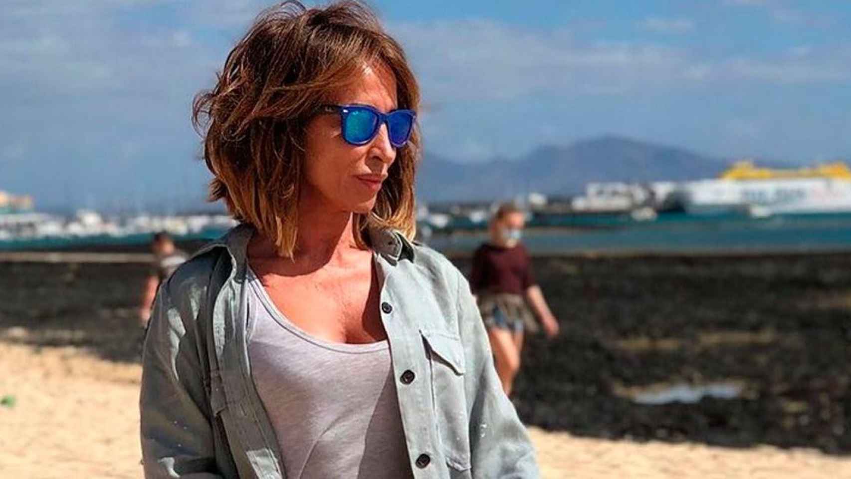 María Patiño se va de vacaciones a Fuerteventura