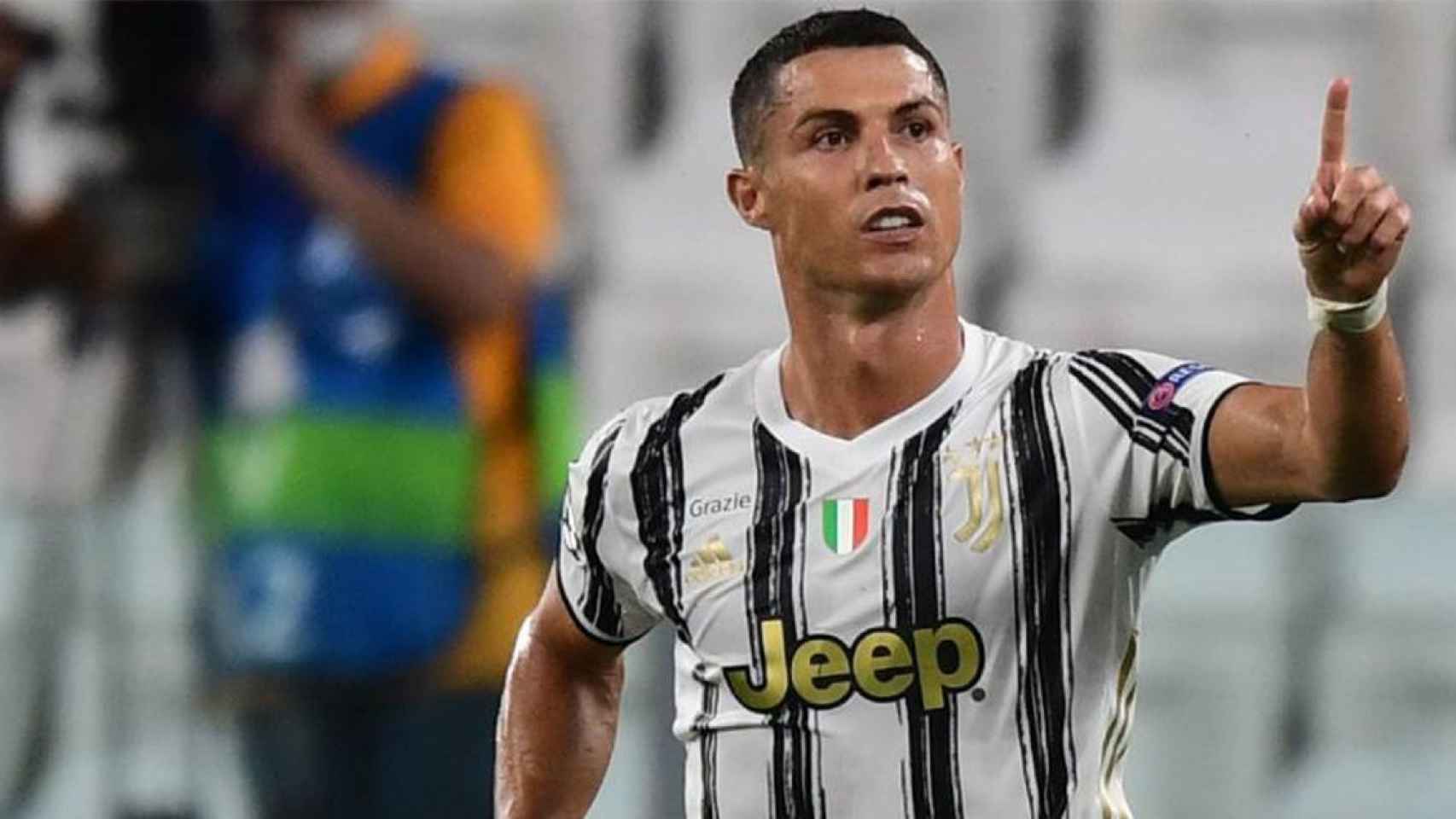 Cristiano Ronaldo tras marcar un gol con la Juventus / REDES