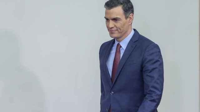 El presidente del Gobierno, Pedro Sánchez, en el Palacio de la Moncloa / EP