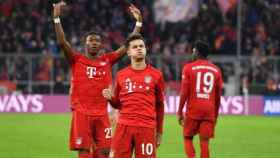 Coutinho celebrando un gol con el Bayern de Múnich / EFE