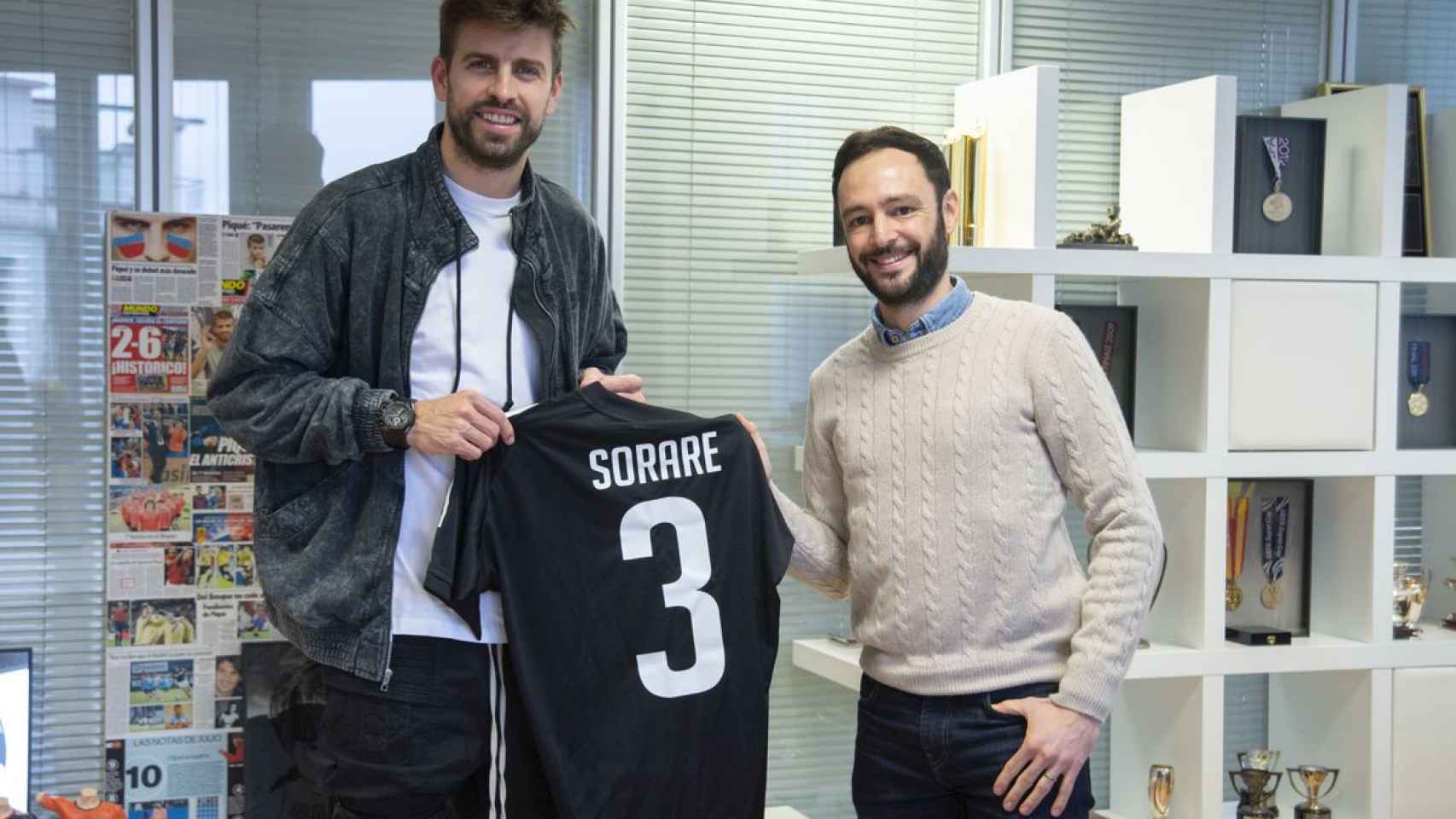 Gerard Piqué, tras entrar a formar parte de Sorare | REDES