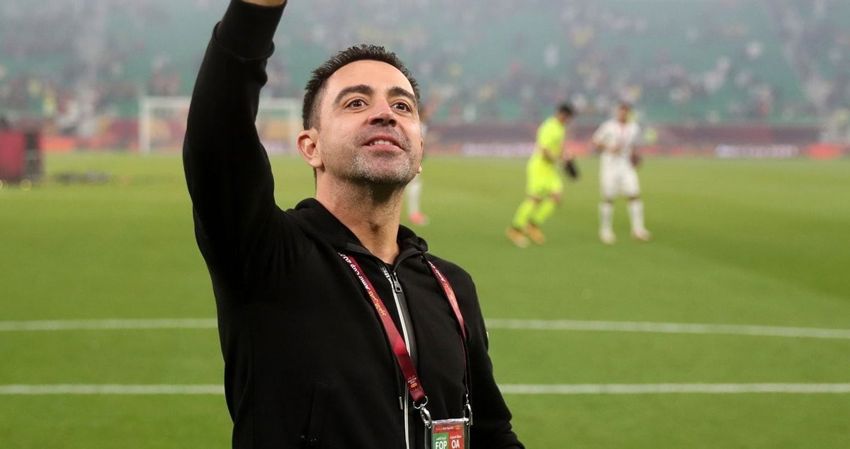 Xavi Hernández, celebrando un nuevo éxito en el fútbol qatarí / Al-Sadd