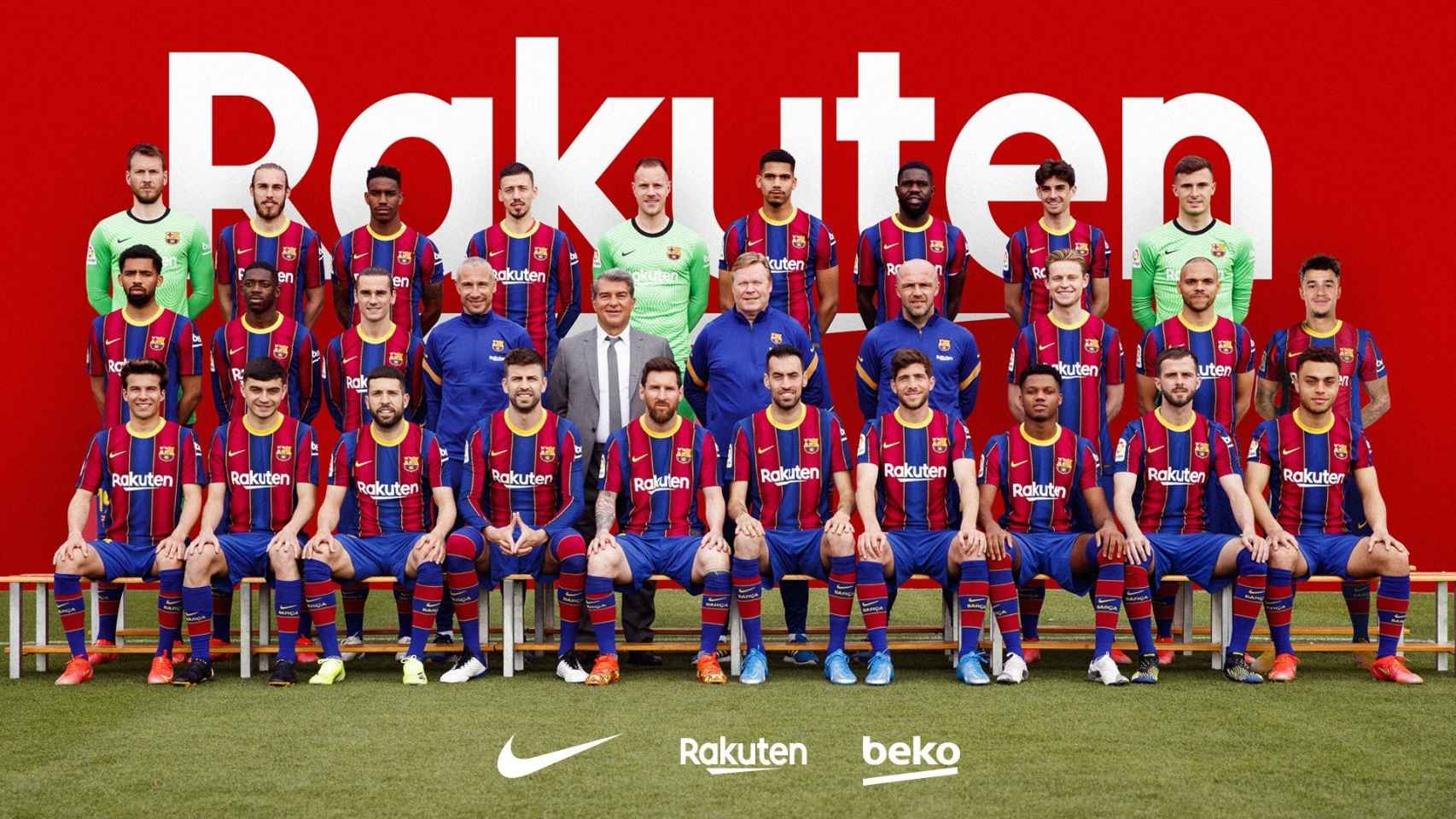 Imagen oficial del Barça 2020-21 | FCB