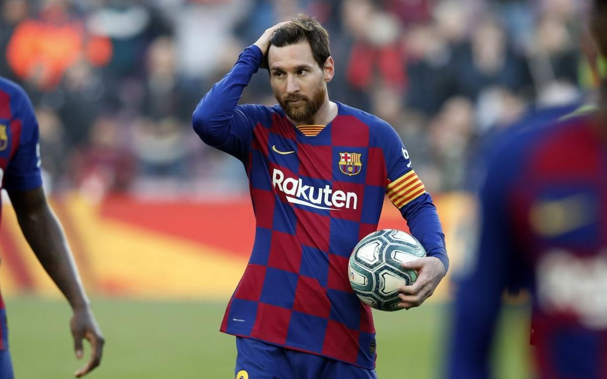 Leo Messi en un partido con el Barça /FCB