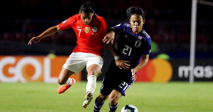 Kubo, con Japón en la Copa América / EFE