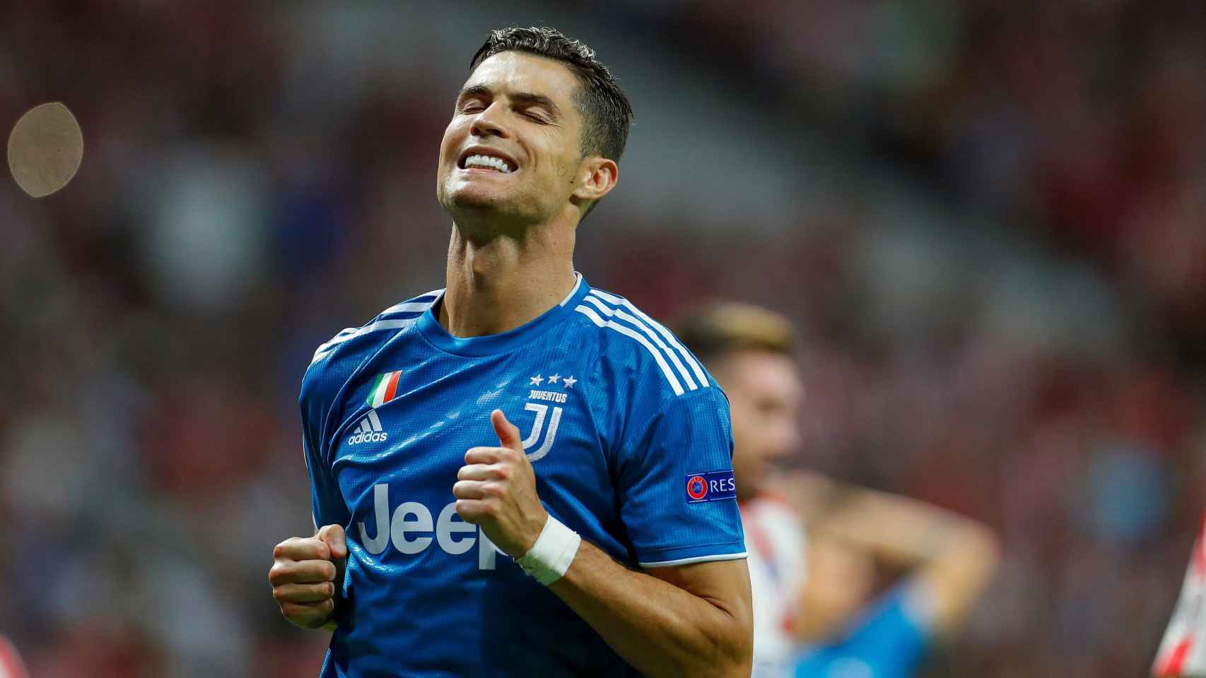 Una foto de Cristiano Ronaldo durante el Atlético de Madrid - Juventus / EFE
