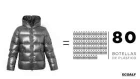 Un abrigo de Ecoalf equivale a 80 botellas de plástico