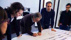 Ricardo Bofill en su taller de arquitectura / RICARDO BOFILL