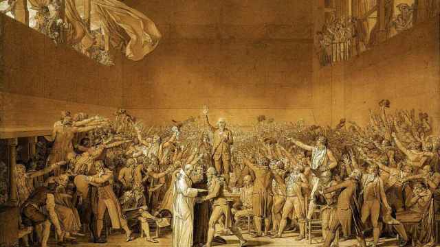 La Asamblea Nacional Francesa (1791) / JACQUES LOUIS DAVID