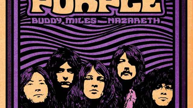 Cartel de un concierto de Deep Purple en Huntsville (Alabama)