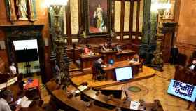 Pleno del Ayuntamiento de Barcelona / EP