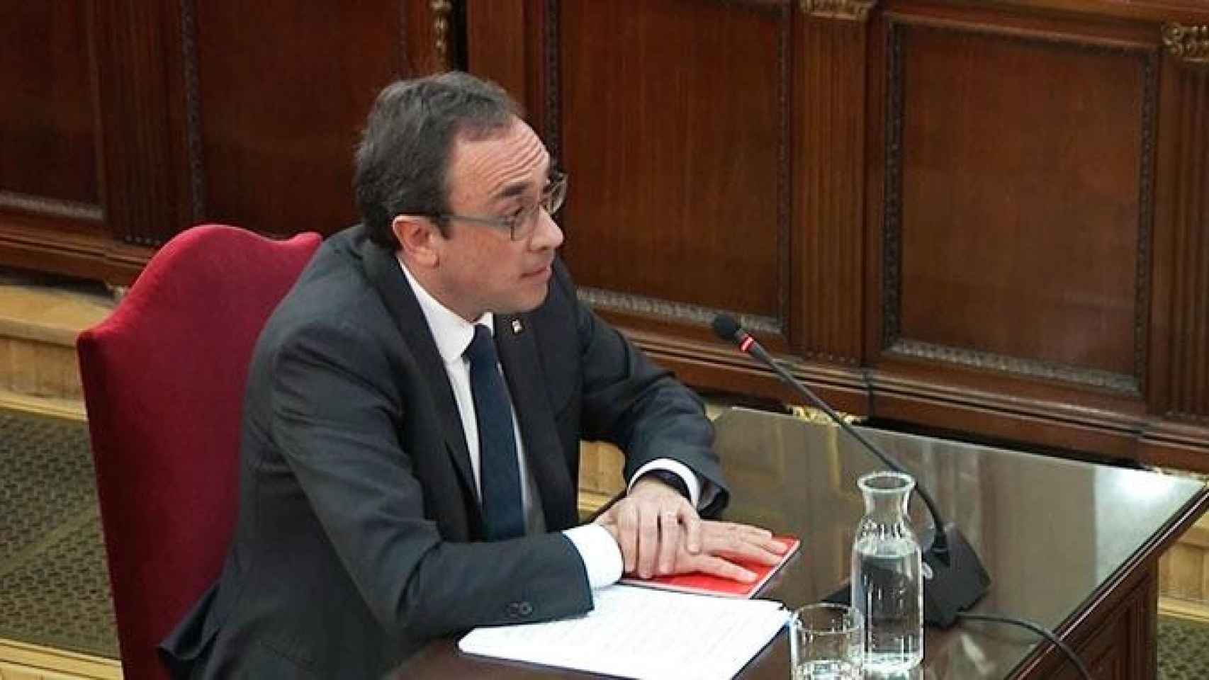 Josep Rull, exconsejero catalán de Territorio, declarando en el Tribunal Supremo, donde se le juzga por el 'procés' / 324