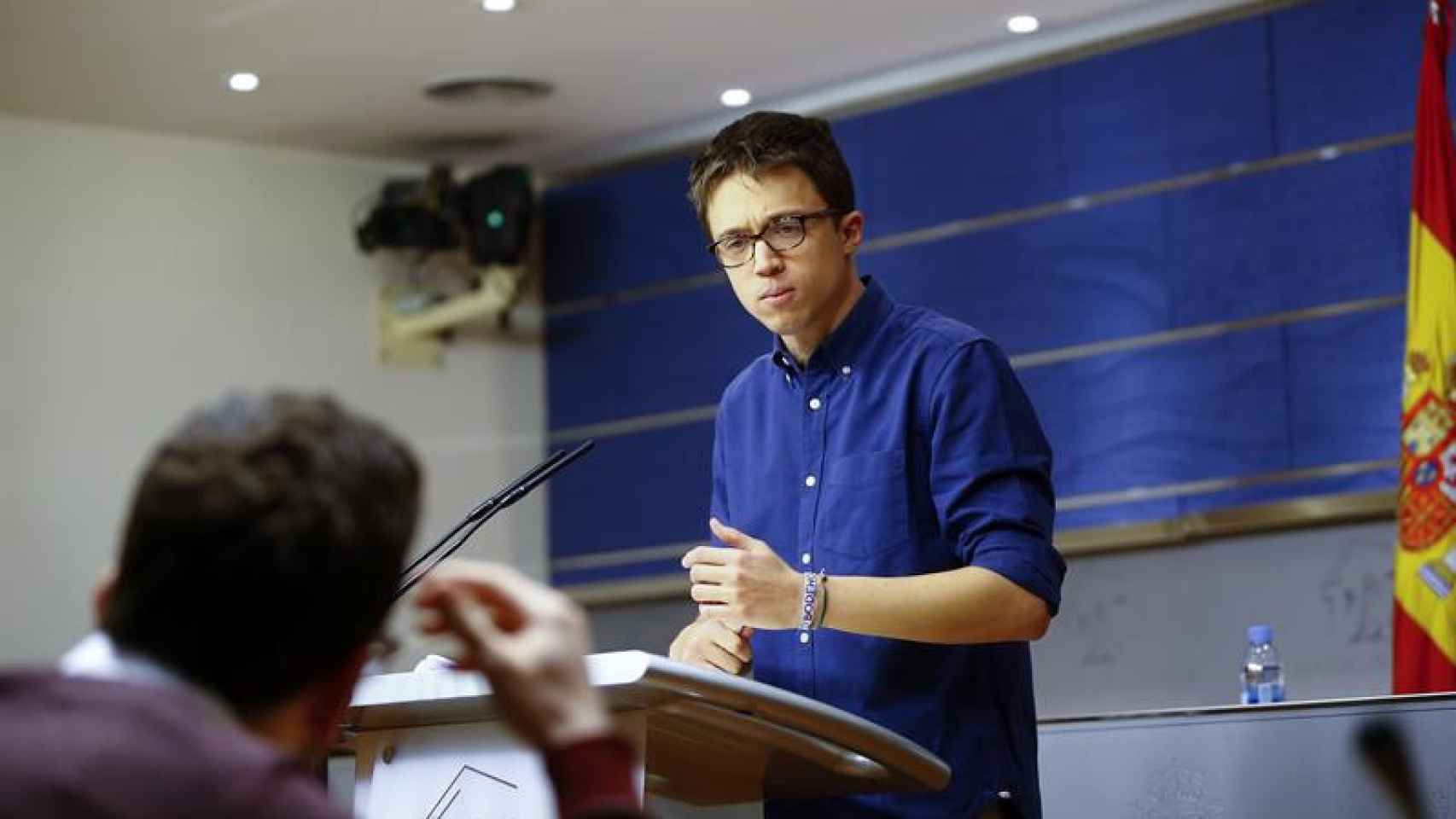 El portavoz en el Congreso de Podemos, Ínigo Errejón / EFE