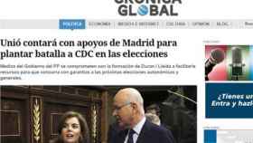 'Unió contará con apoyos de Madrid para plantar batalla a CDC en las elecciones'