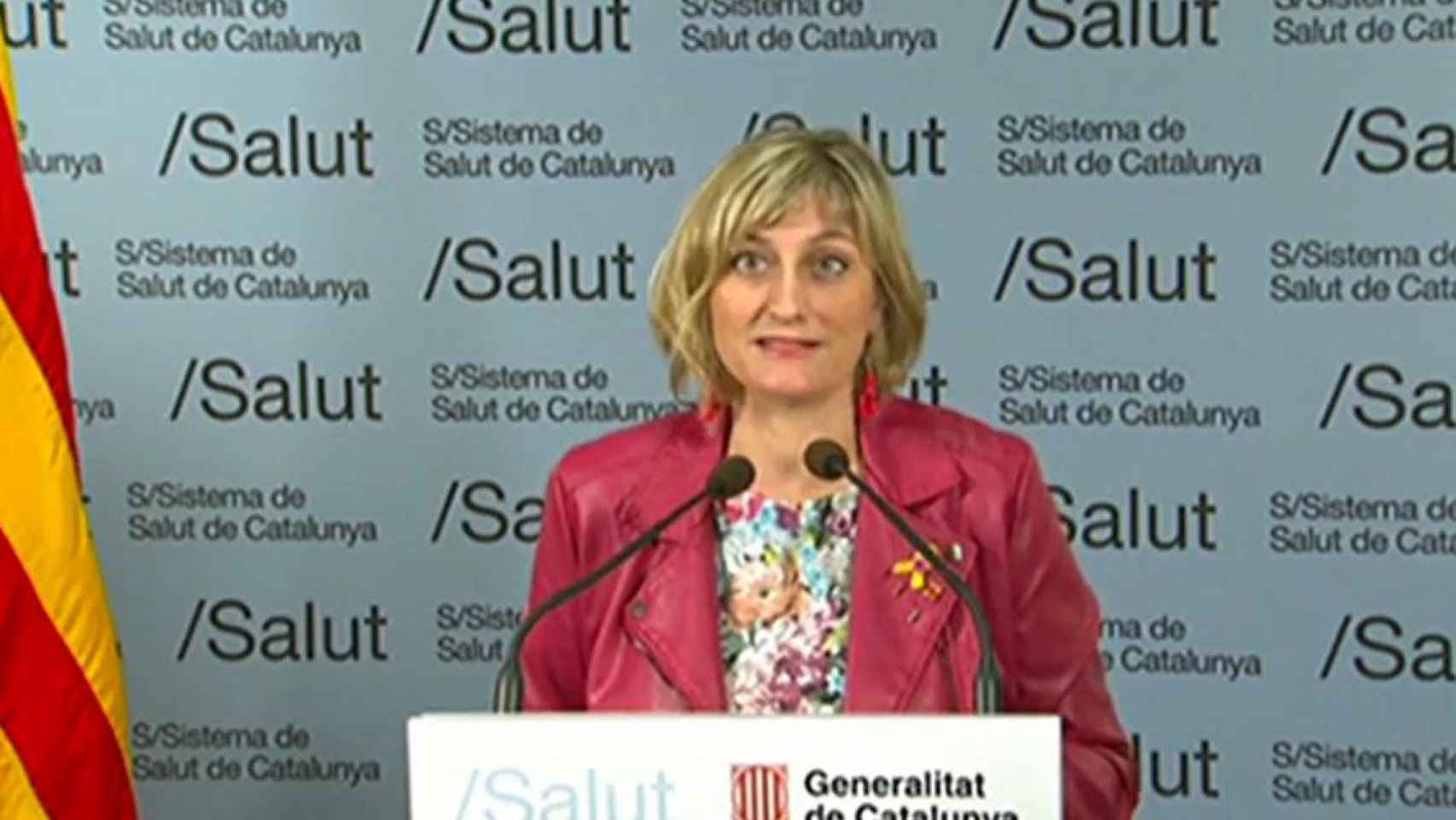 La 'consellera' Alba Vegés detalla que hay 374 pacientes con Covid-19 en UCI catalanas / GOVERN