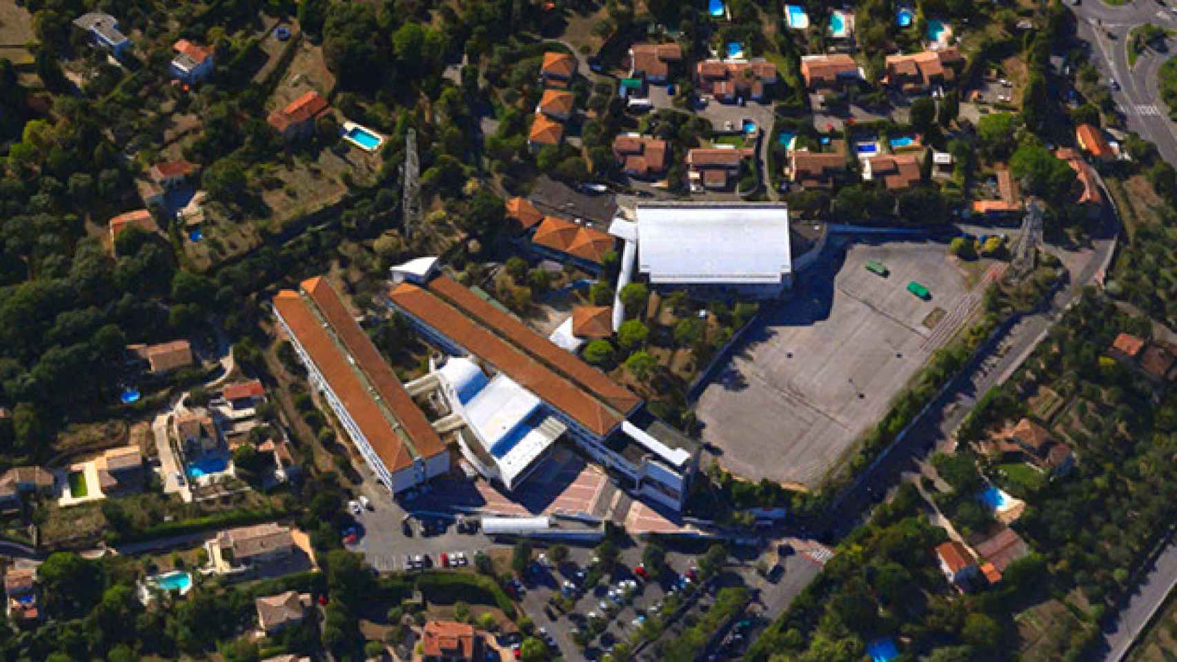 Imagen aérea del instituto Alexis de Tocqueville, en Grasse (Francia) / CG