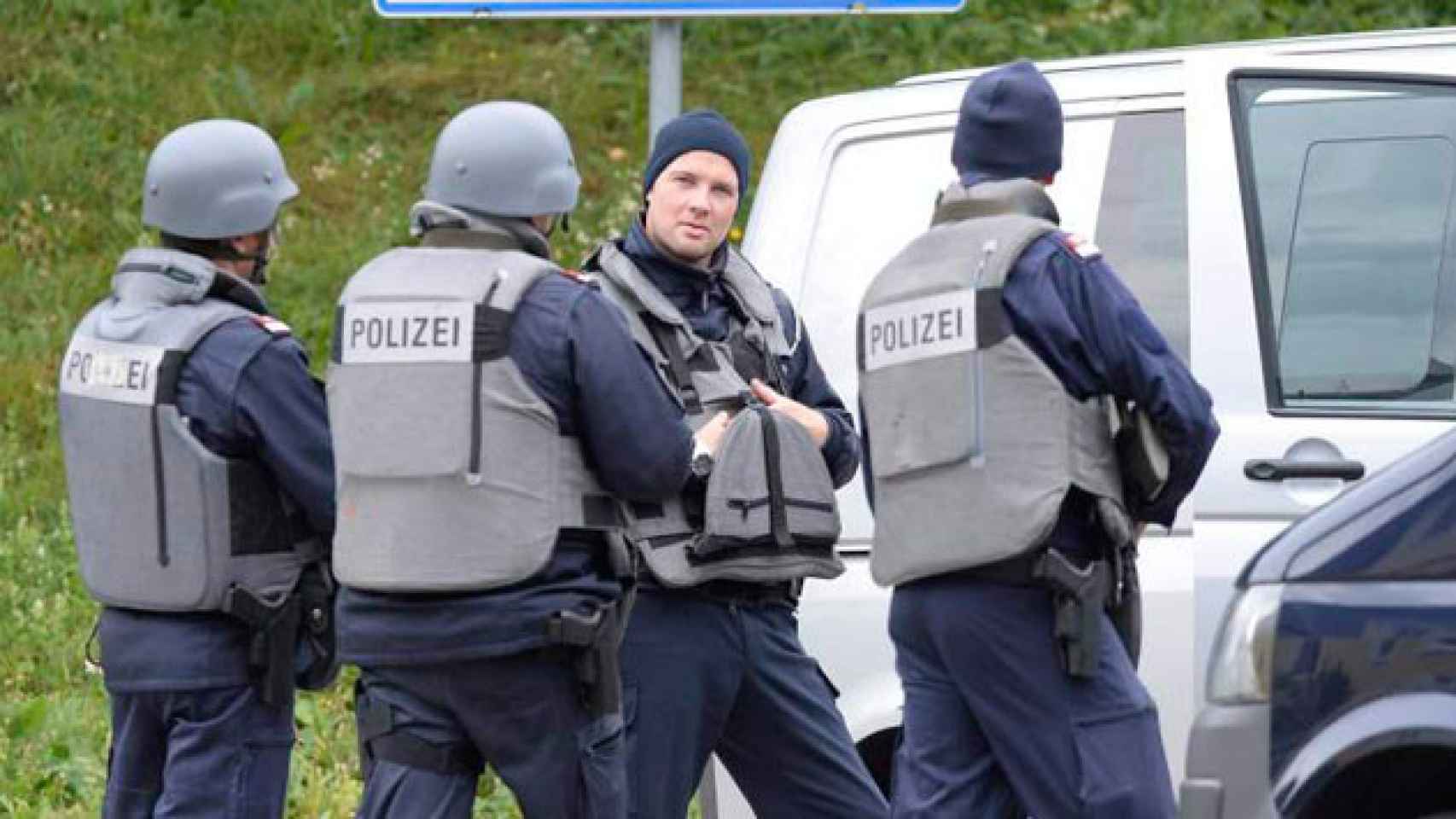 Una patrulla de la Policía de Austria / EFE
