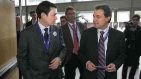 Marc Guerrero (CDC) junto al ex 'president' Artur Mas / CG