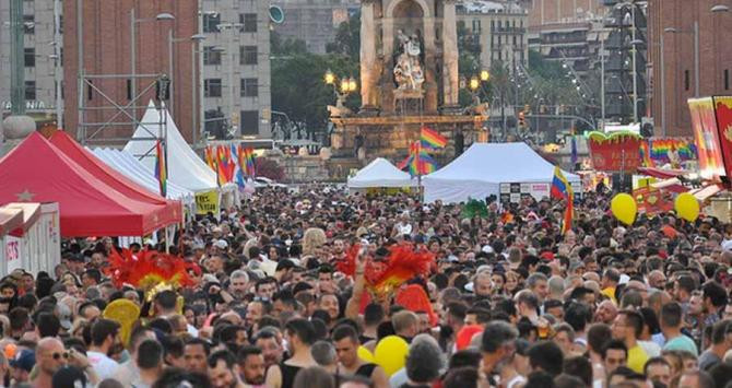 Inauguración del Orgullo Gay de Barcelona 2016