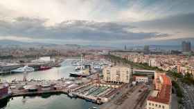 Imagen aérea de Marina Barcelona 92 y Marina Port Vell / CG