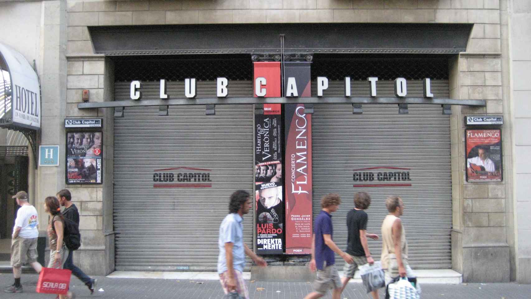 El Club Capitol, uno de los teatros de Las Ramblas de Barcelona / WIKIPEDIA