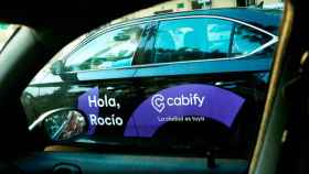 Imagen de un vehículo de Cabify en Barcelona / Reuters