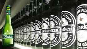 El botellín original de la cerveza El Alcázar, la marca de Jaén que ha decidido resucitar Heineken / CG