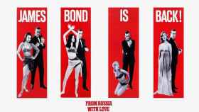 Poster de Sean Connery como James Bond de la película 'From Russia with Love'