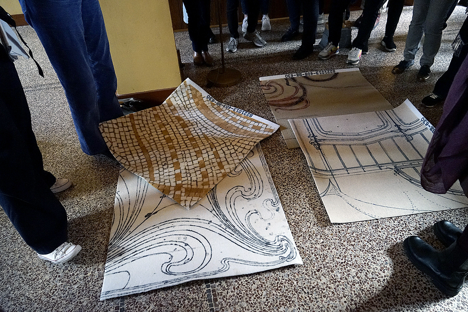 Dibujos originales de Victor Horta decorarán las alfombras de la 68ª edición de BRAFA / YOLANDA CARDO - CG
