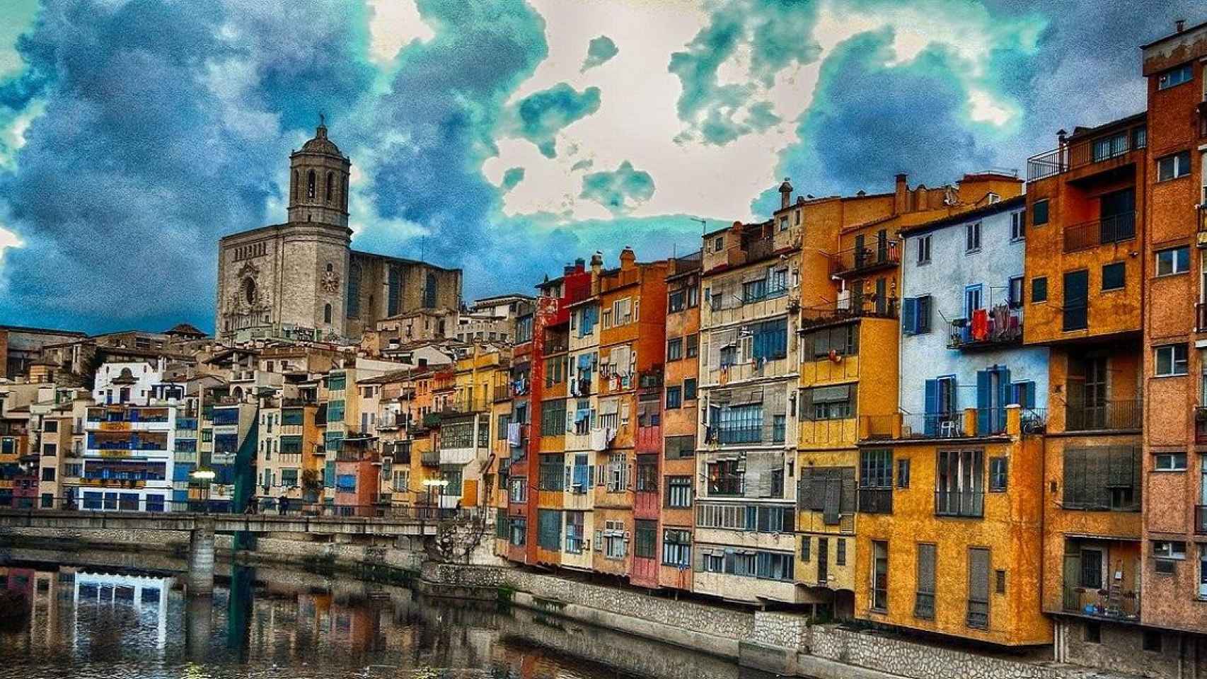 Una vista de Girona / Elioenai Martin EN PIXABAY