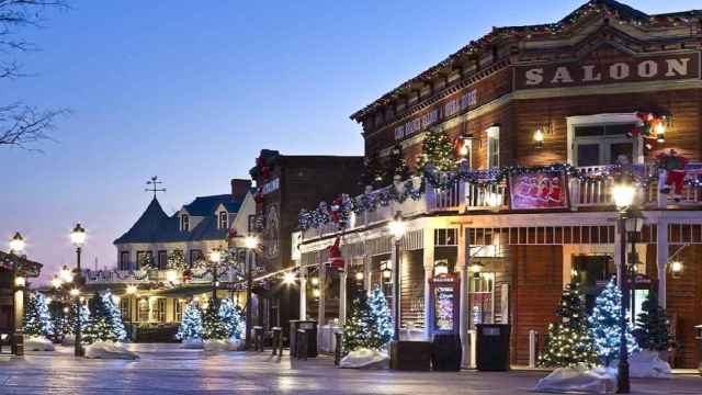 Vista del Parque Port Aventura en Navidad 2019 / PORTAVENTURA WORLD