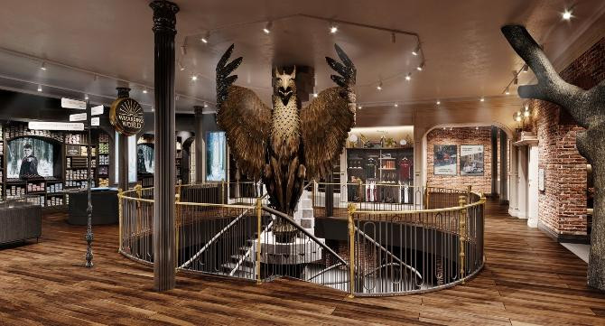 Interior de la tienda de Harry Potter en Nueva York / WIZARDING WORLD-WARNER BROS PICTURES